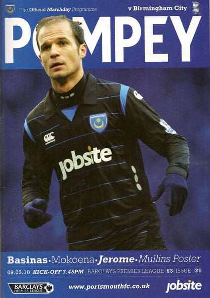 Portsmouth FC v Birmingham City FC